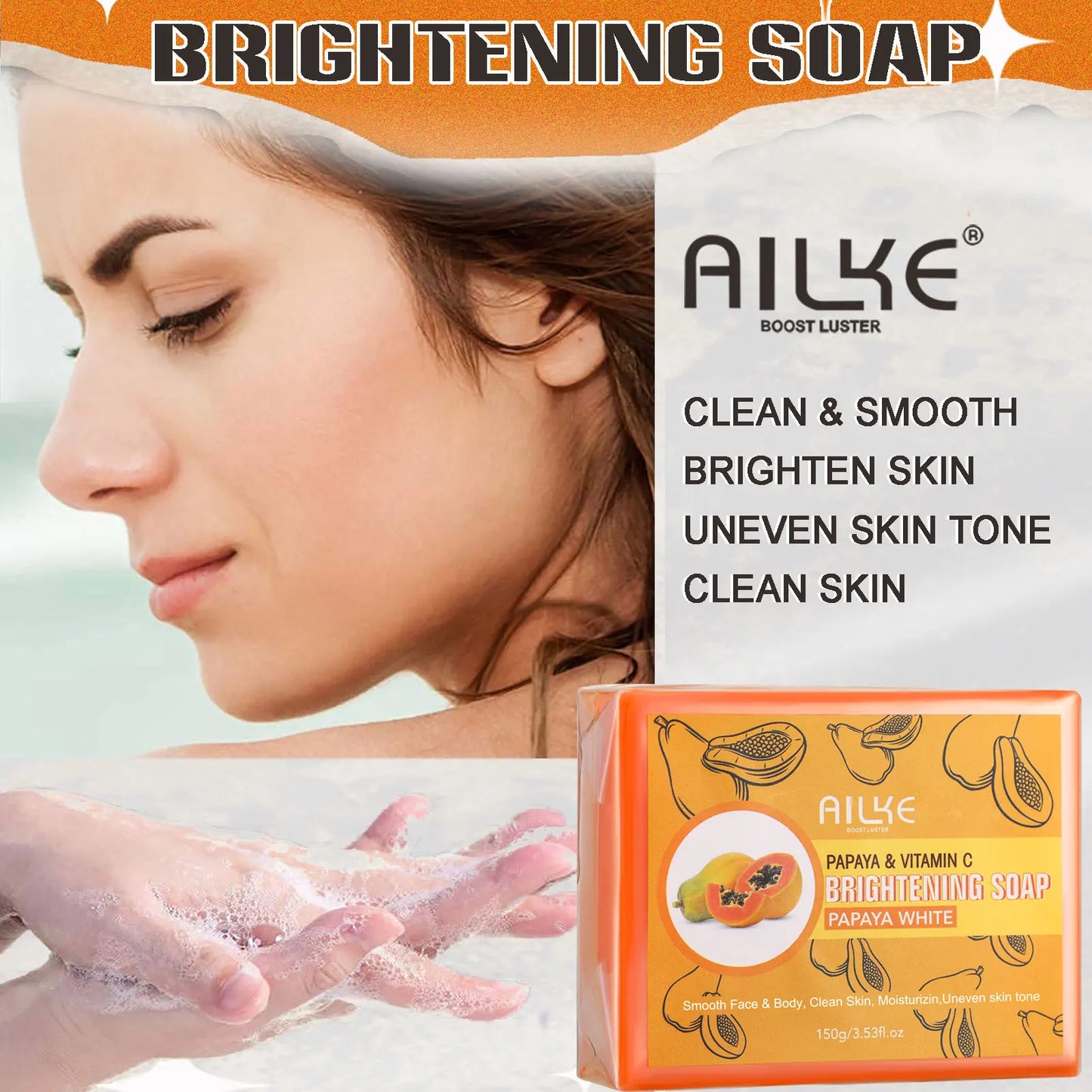 AILKE Collagen 5-In-1 Skin Care Kit For Face And Body