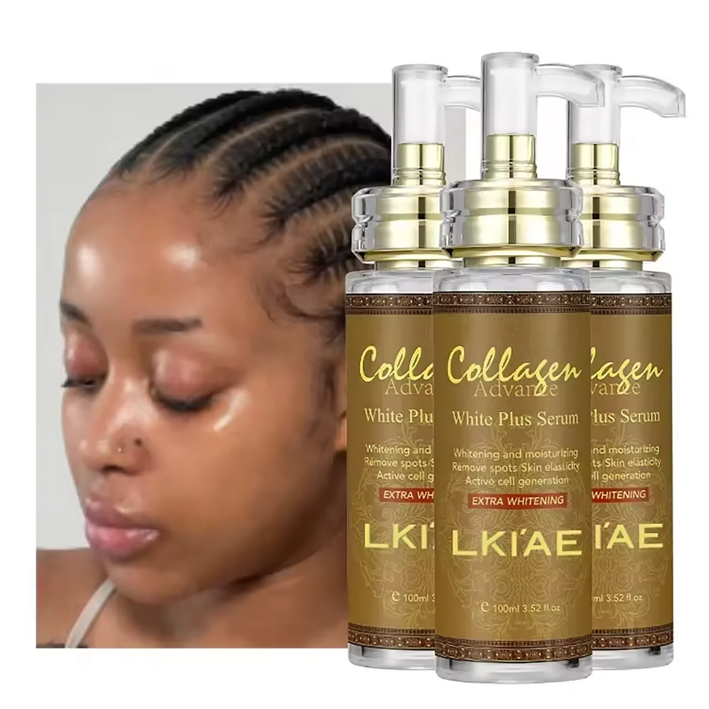AILKE Skin Whitening Serum For Face Moisturizing Gel