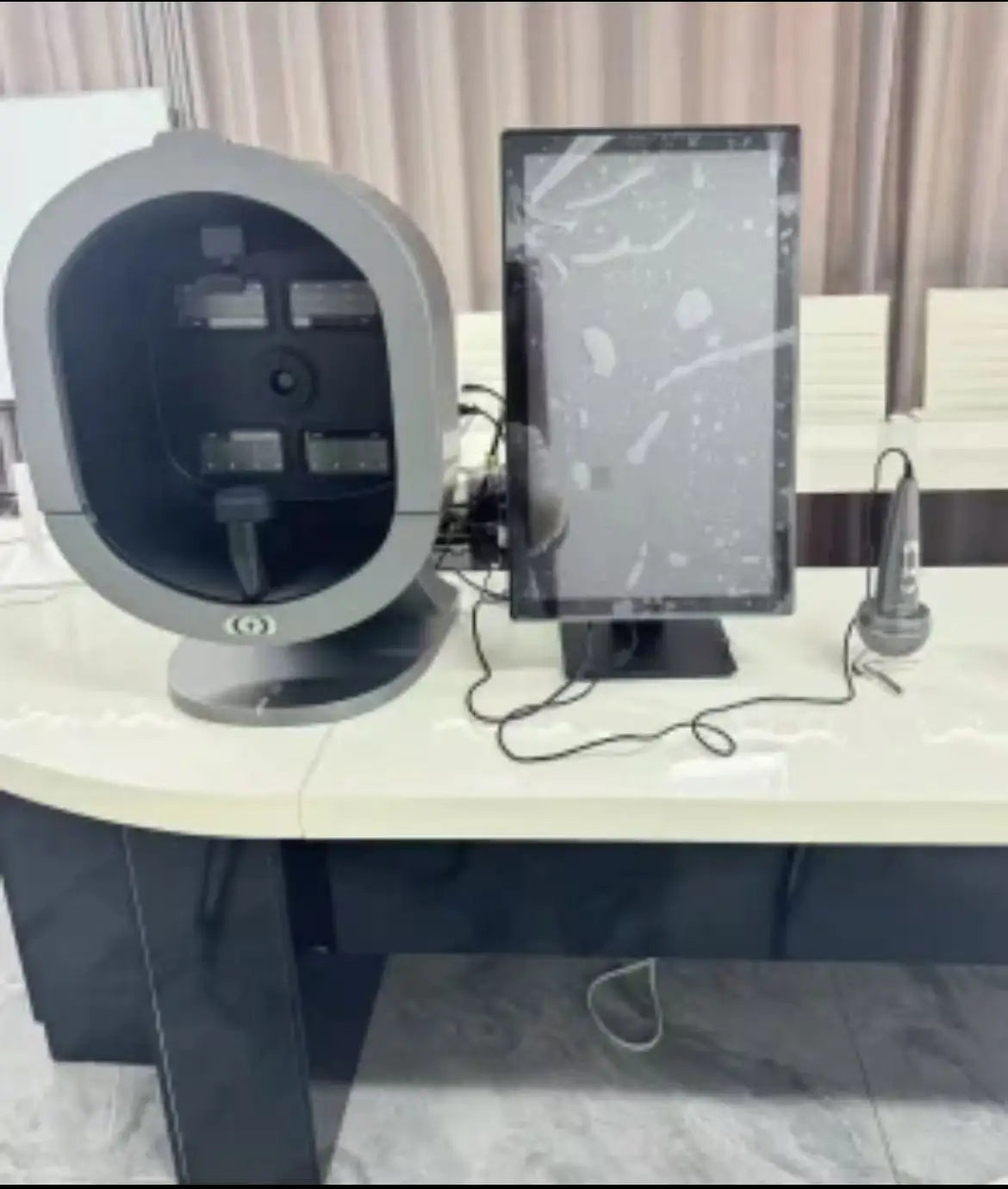 Emszero 3D AI Scalp Hair Analyzer Machine for Hair Salons