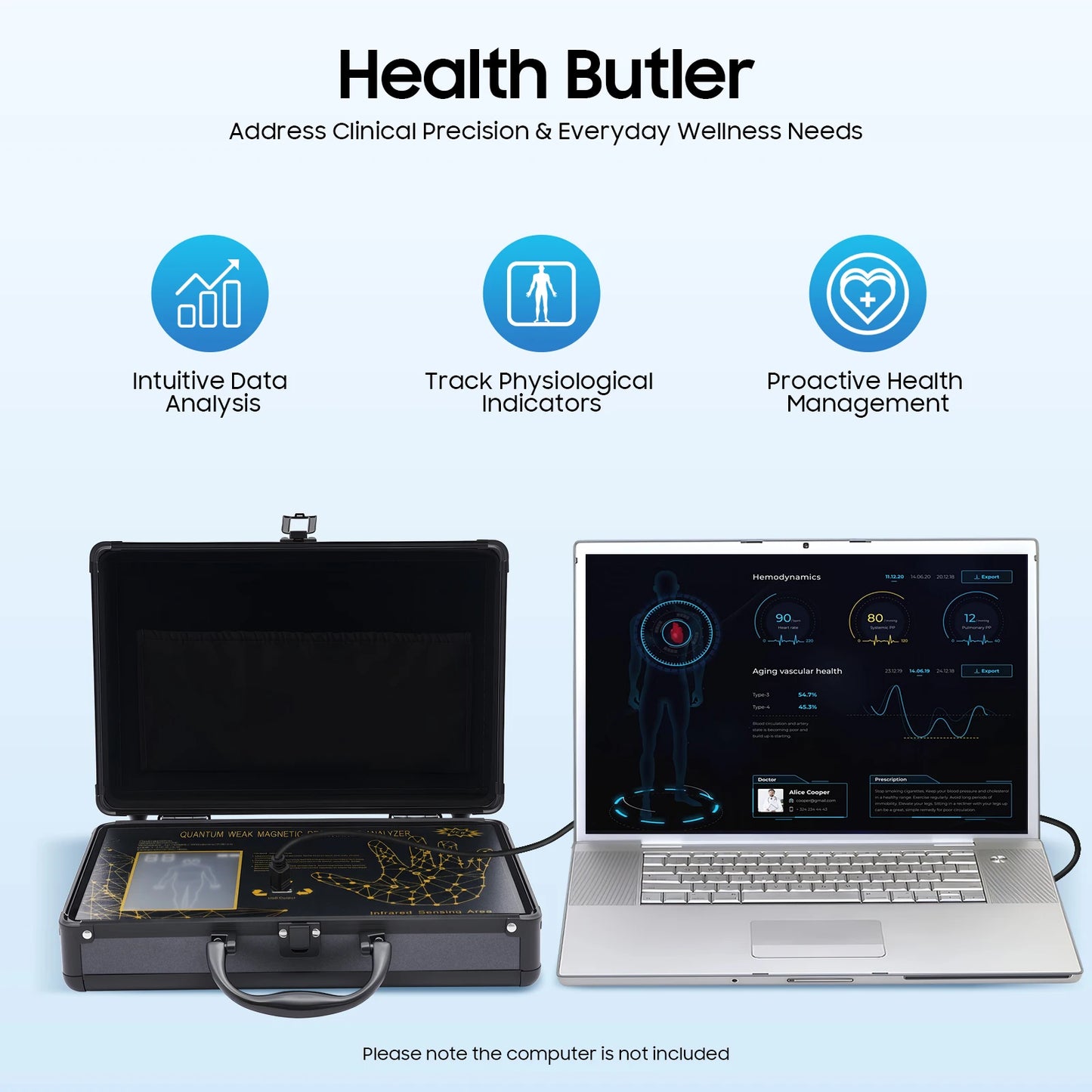 Bymaocar Quantum Analyzer Quantum Resonance Magnetic Scanner