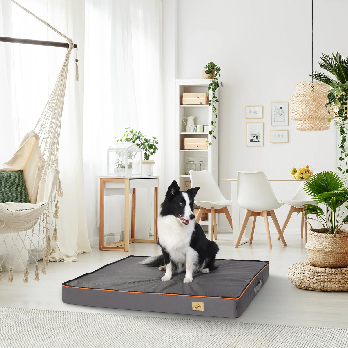 BINGOPAW Orthopedic Dog Bed With Waterproof Washable Cover