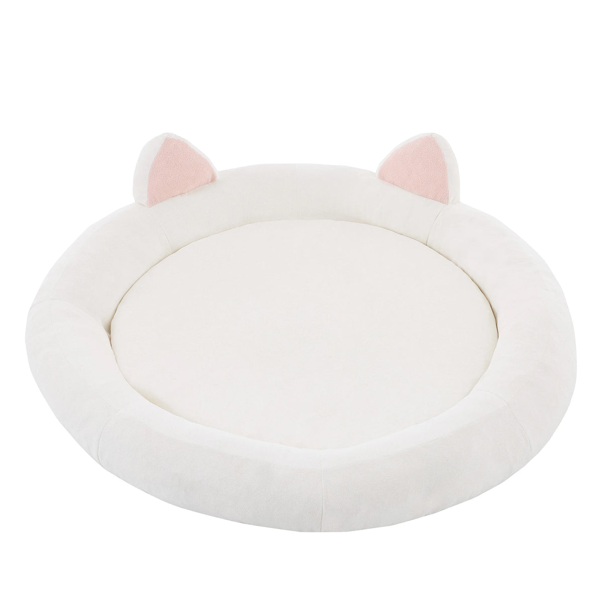 Orthopedic Memory Foam Dog Bed With Supportive Bolster Design