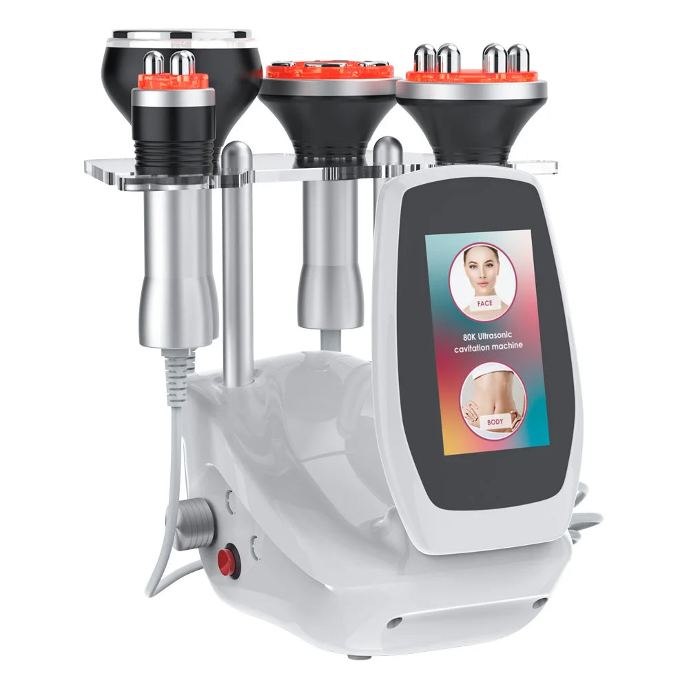 Ultrasonic Cavitation 4 in 1 Body Slimming Machine Vacuum Massage