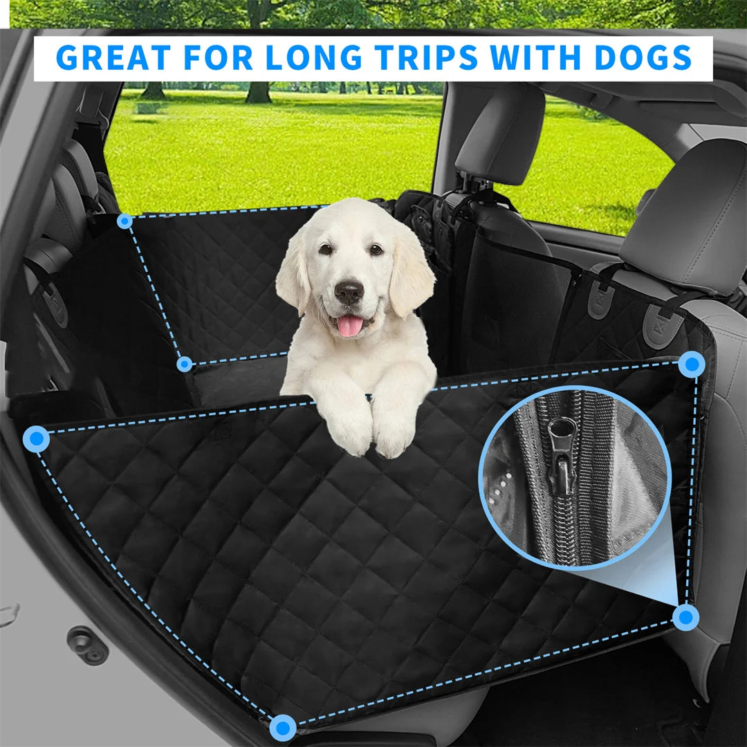 BINGOPAW Waterproof Dog Car Seat Cover Backseat Hammock For Travel