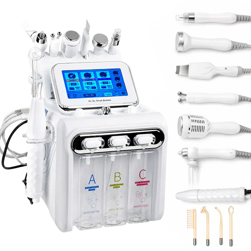 Amilibeauty 7 In 1 Hydro Facial Machine With High Frequency