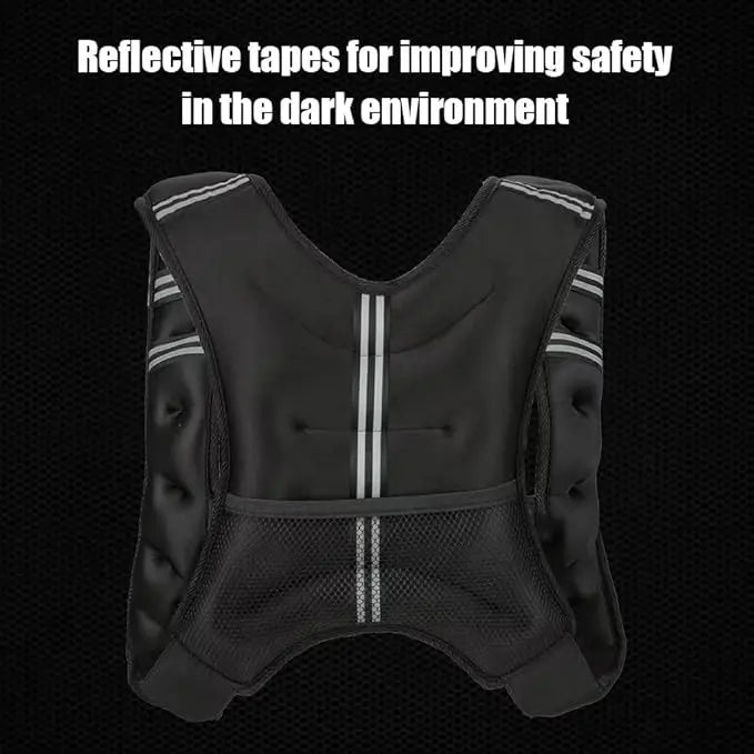 Weighted Vest For Men And Women 12 To 30 Lbs Weights Included