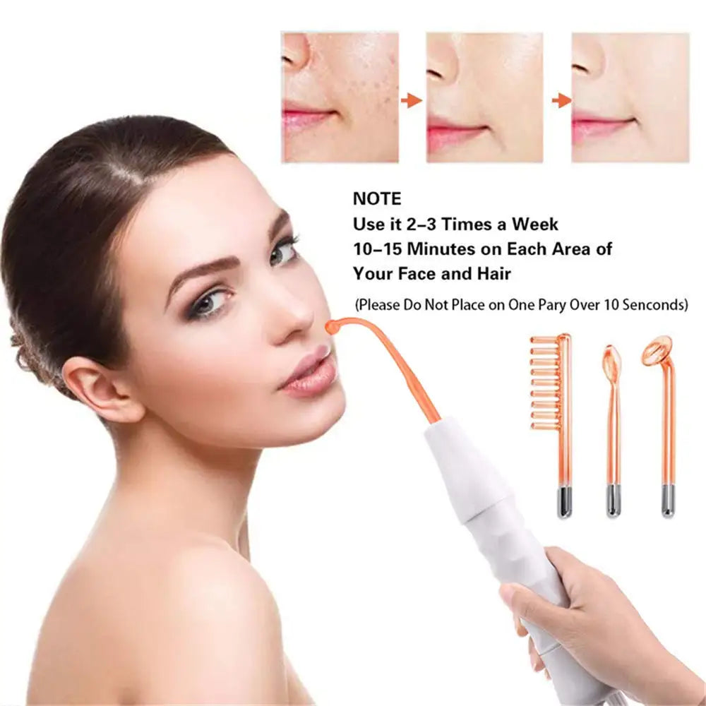 AOKO 4 In 1 High Frequency Facial Wand For Rejuvenation