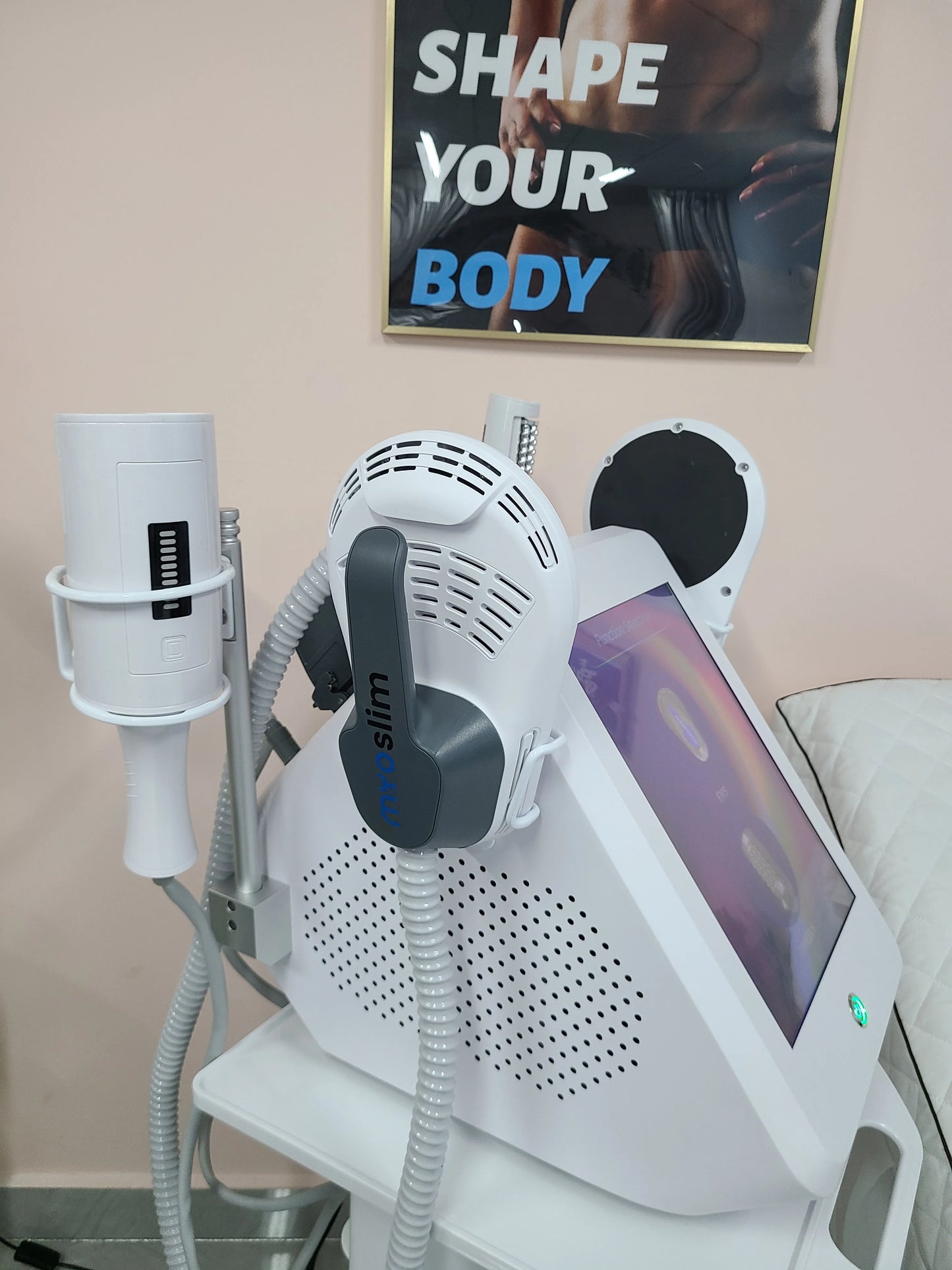 MYOSLIM 200Hz Slimming Cellulite Reduction Roller Infrared Vacuum Massage Machine