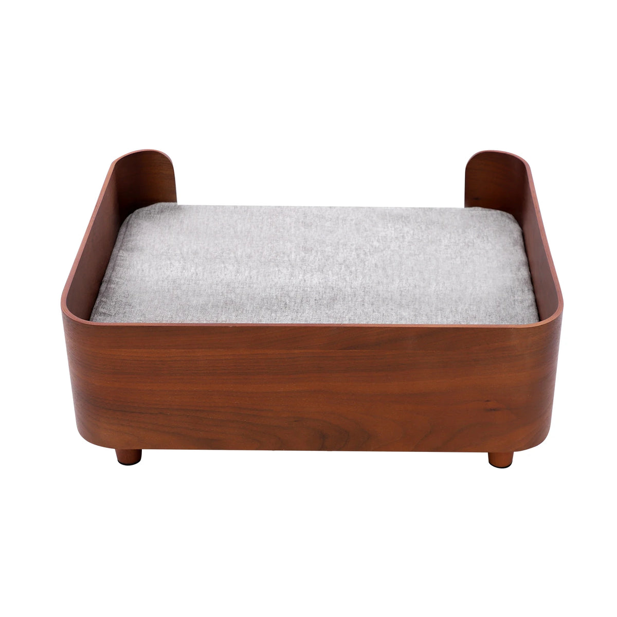 Elevated Pet Sofa Bed With Wood Legs Machine Washable