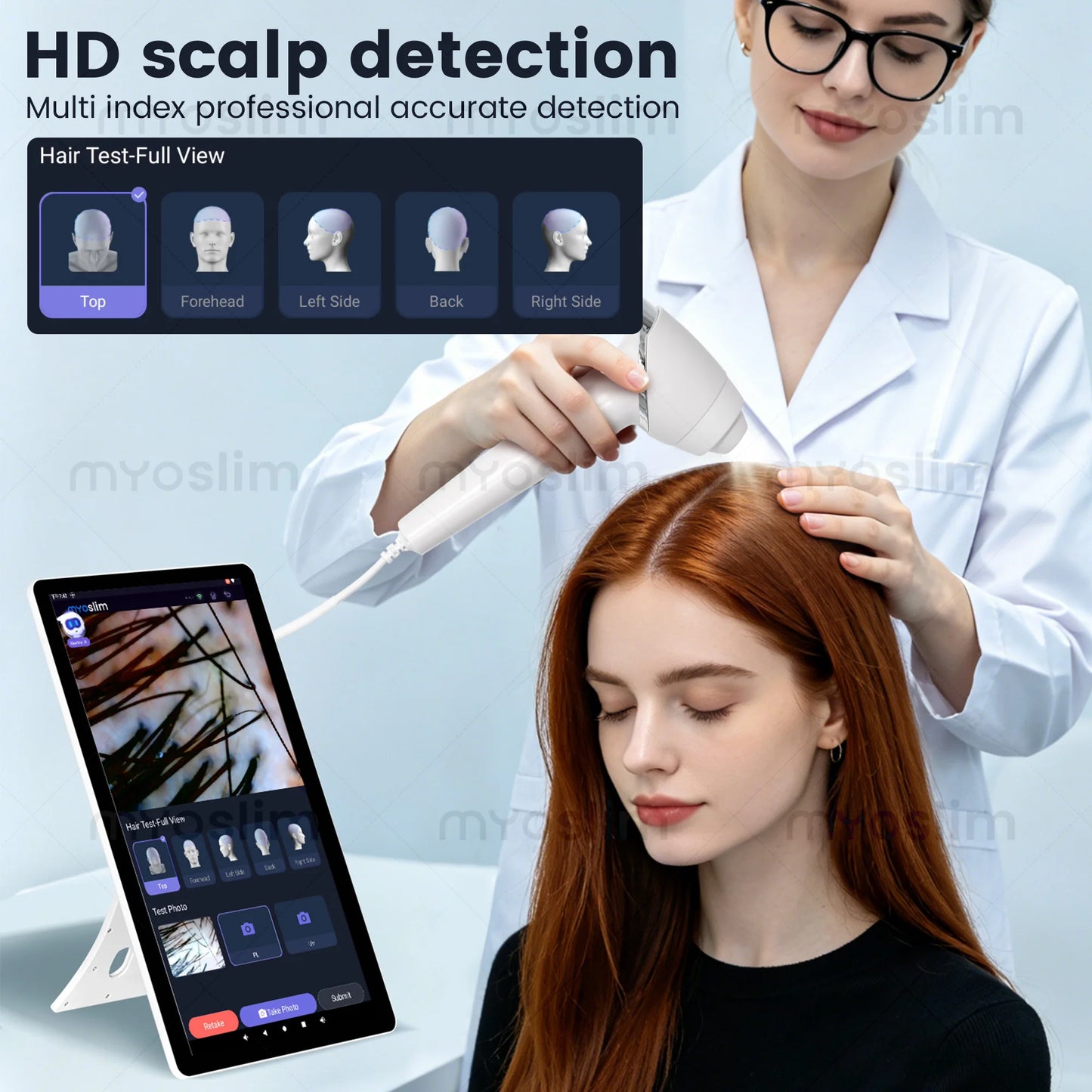 MYOSLIM AISIA Q1 3D AI Facial Skin Analyzer For Beauty