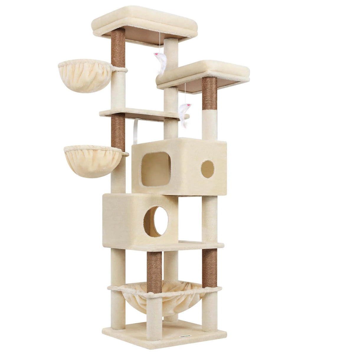 Globlazer Multi-Level Cat Tree With Hammocks And Condos