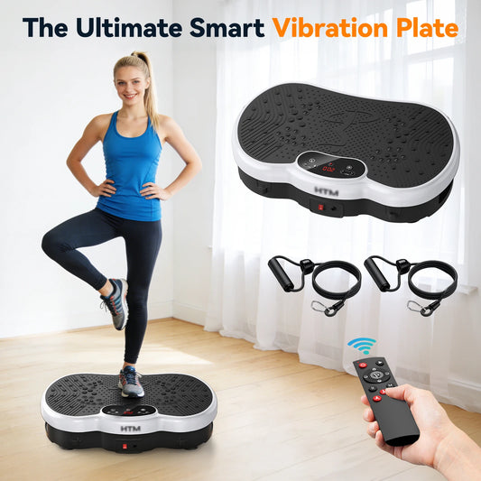 HTM Whole Body Vibration Plate Fitness Massage Calorie Counter