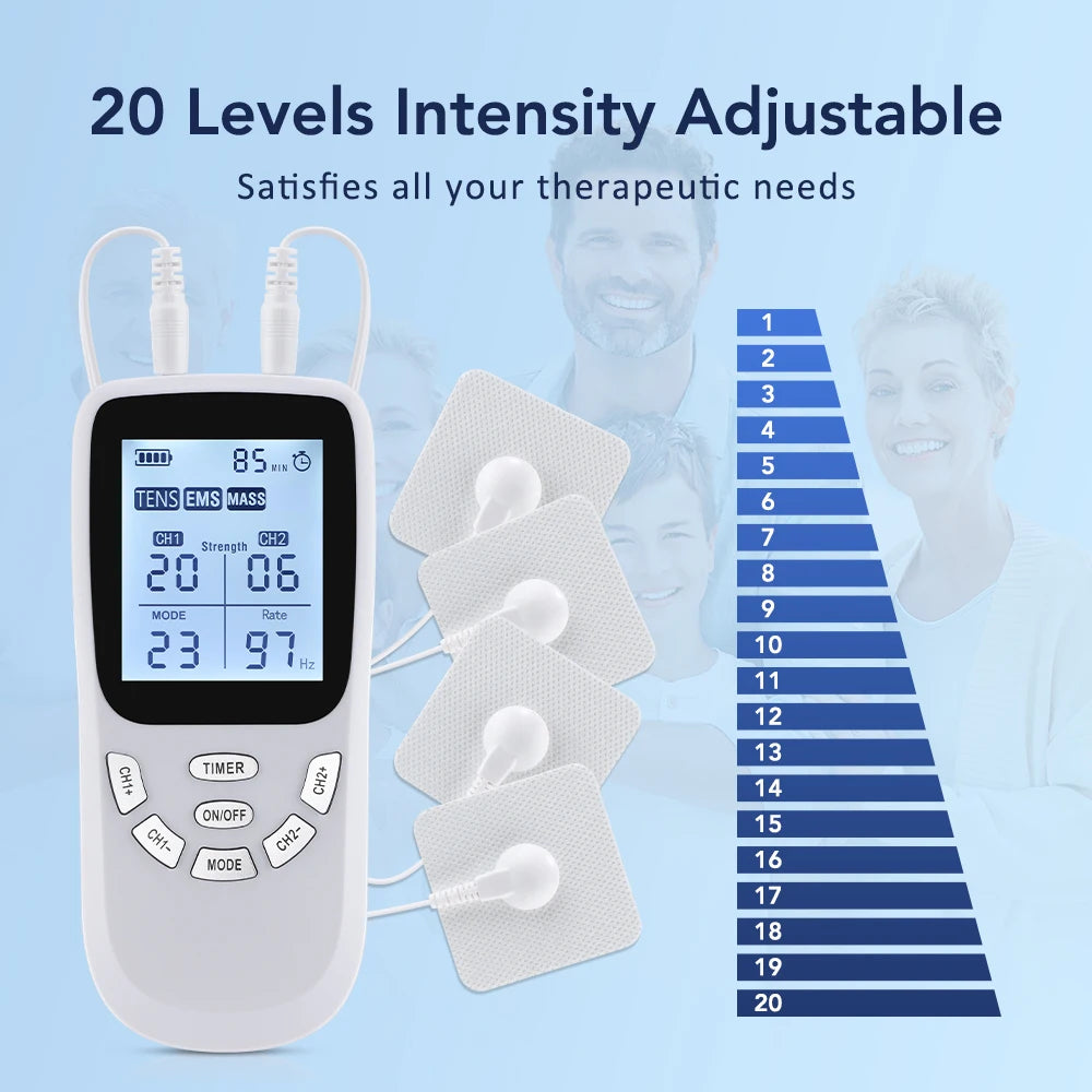 Electric Muscle Stimulator EMS TENS Device For Neck Massage