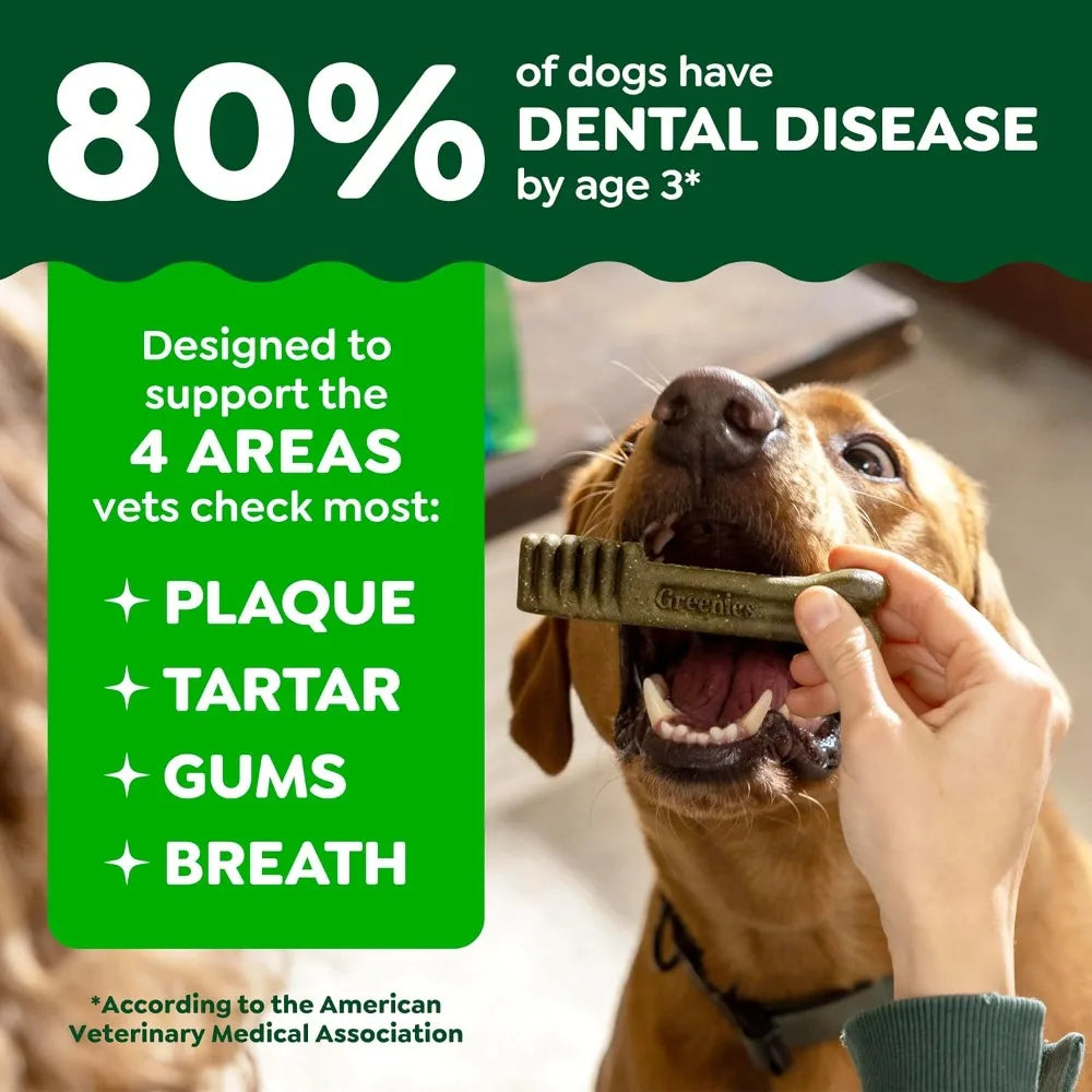 Natural Dental Dog Treats For Adult Original Flavor
