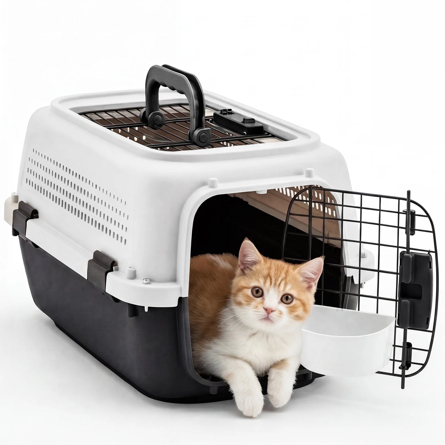 Pet Carrier for Small Dogs and Cats Front Load Door