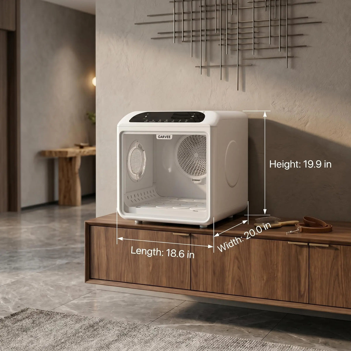 Quiet Pet Dryer Box With Smart Temperature Control And Airflow