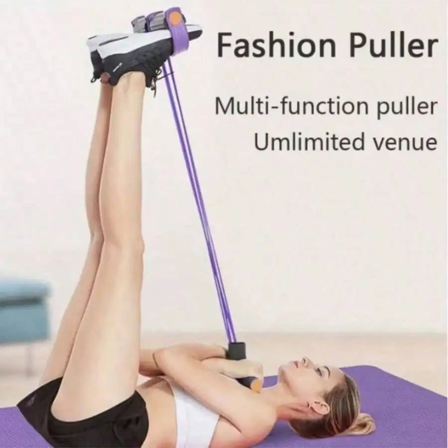 High Tension Resistance Bands With Comfortable Grip For Home Fitness