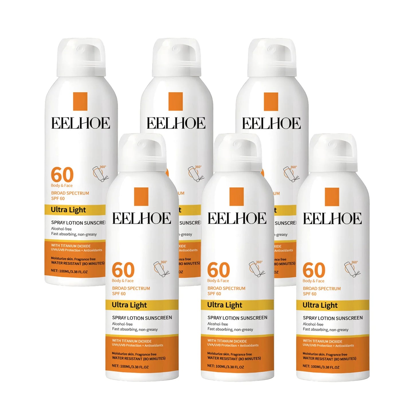 EELHOE Vitamin E Sunscreen Spray For Healthy Skin Protection
