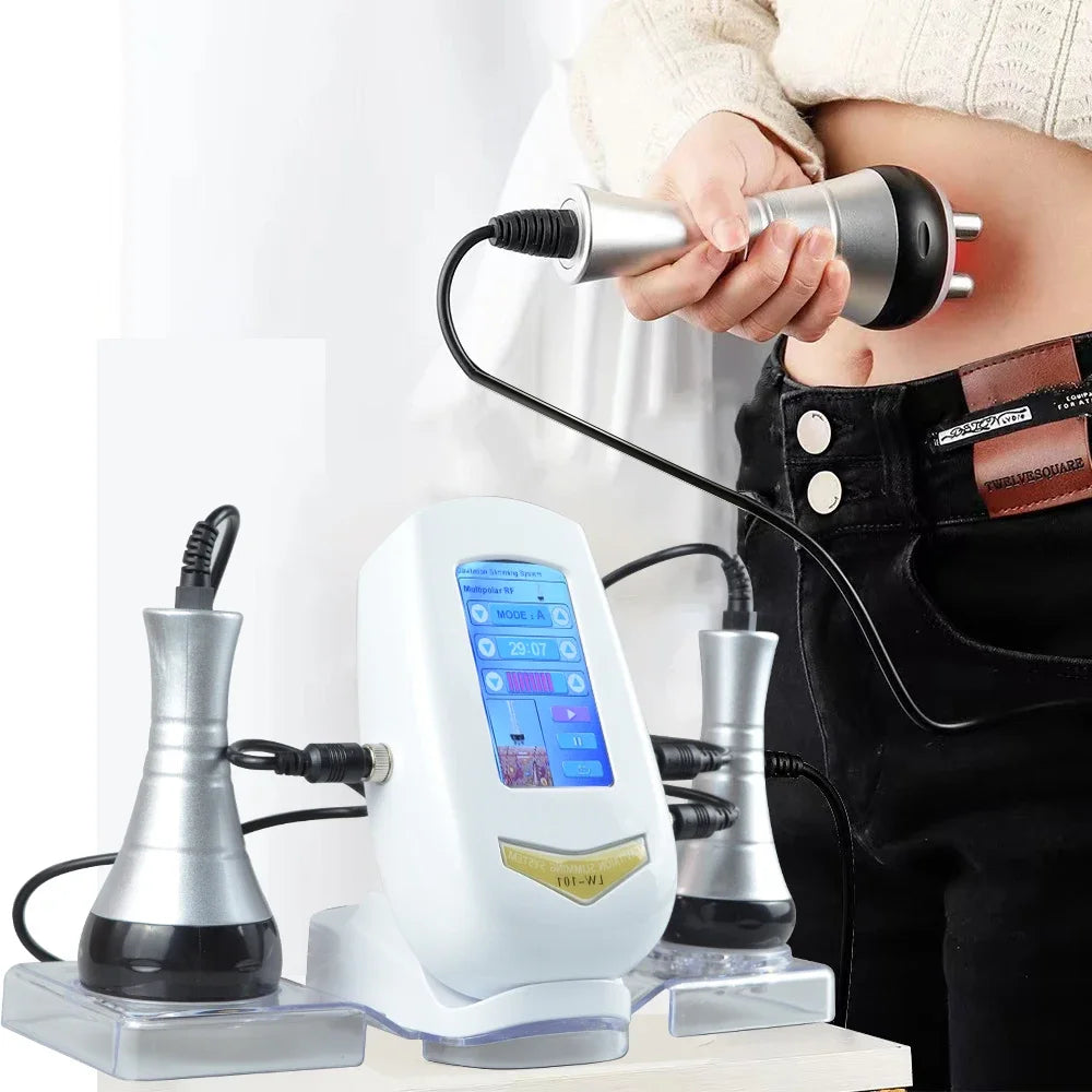 Moonic Beauty 40K 3In1 Cavitation Body Slimming Machine Facial Massager
