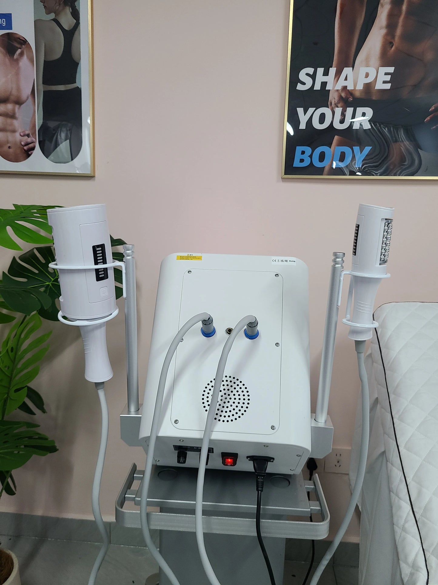 MYOSLIM 200Hz Slimming Cellulite Reduction Roller Infrared Vacuum Massage Machine