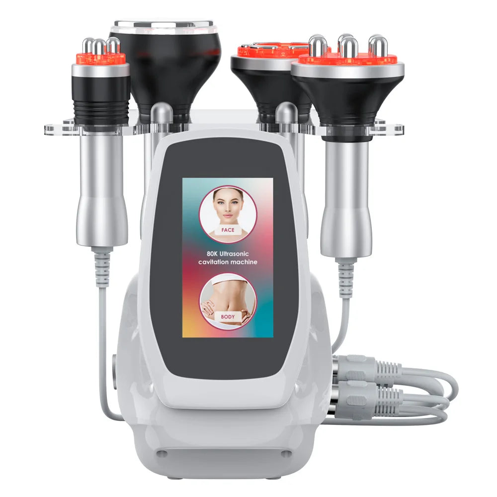 Ultrasonic Cavitation 4 in 1 Body Slimming Machine Vacuum Massage
