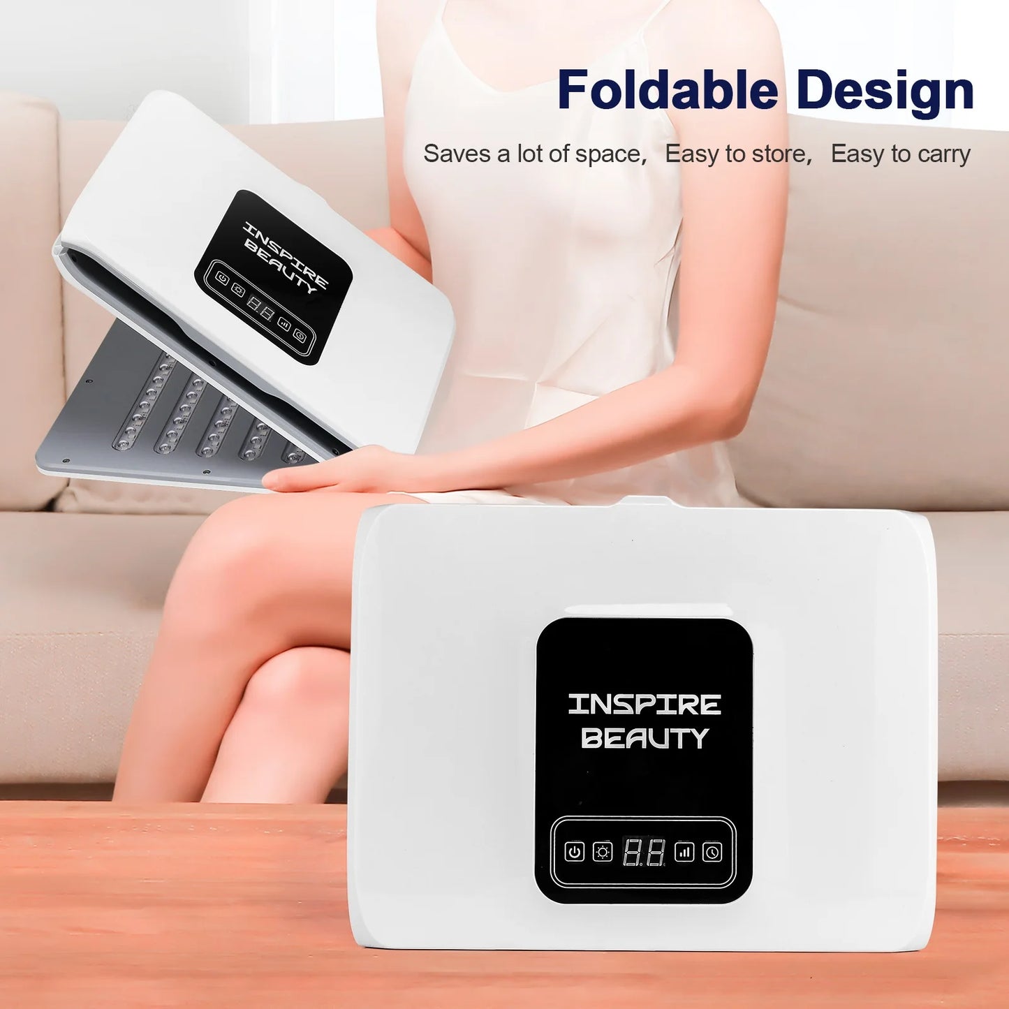 Foreverlily Foldable LED Photon Skin Rejuvenation Machine