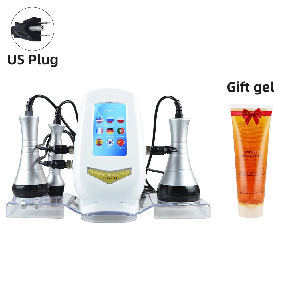40K3-1 Beauty Slimming Massager Functional Equipment Facial Body Care Tools Give A Bottle Of Gel As A Gift
