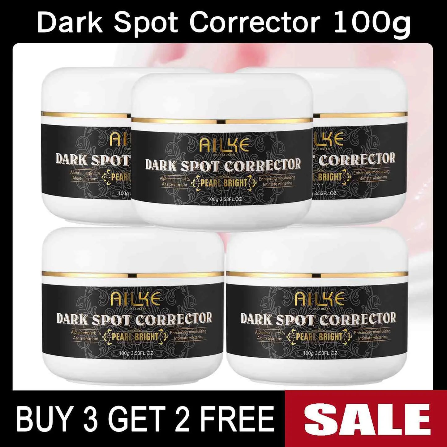 AILKE Collagen 5-In-1 Skin Care Kit For Face And Body