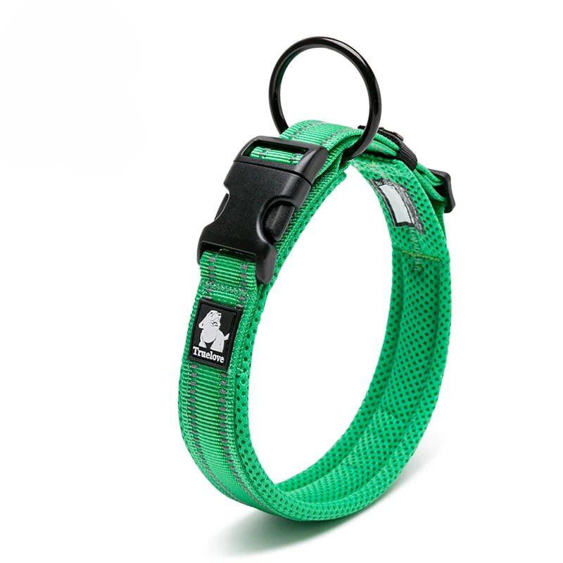 Winhyepet Nylon Padded Dog Walking Collar With Buckle