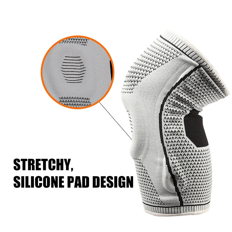 Knee Pads Knitted Breathable Cotton For Sports And Running