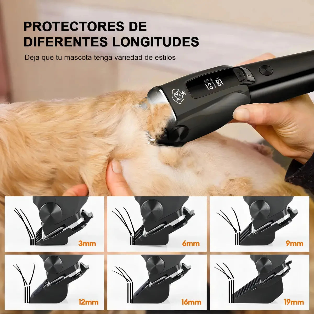 Dog Cat Grooming Clippers Professional Hair Trimmer For Pets