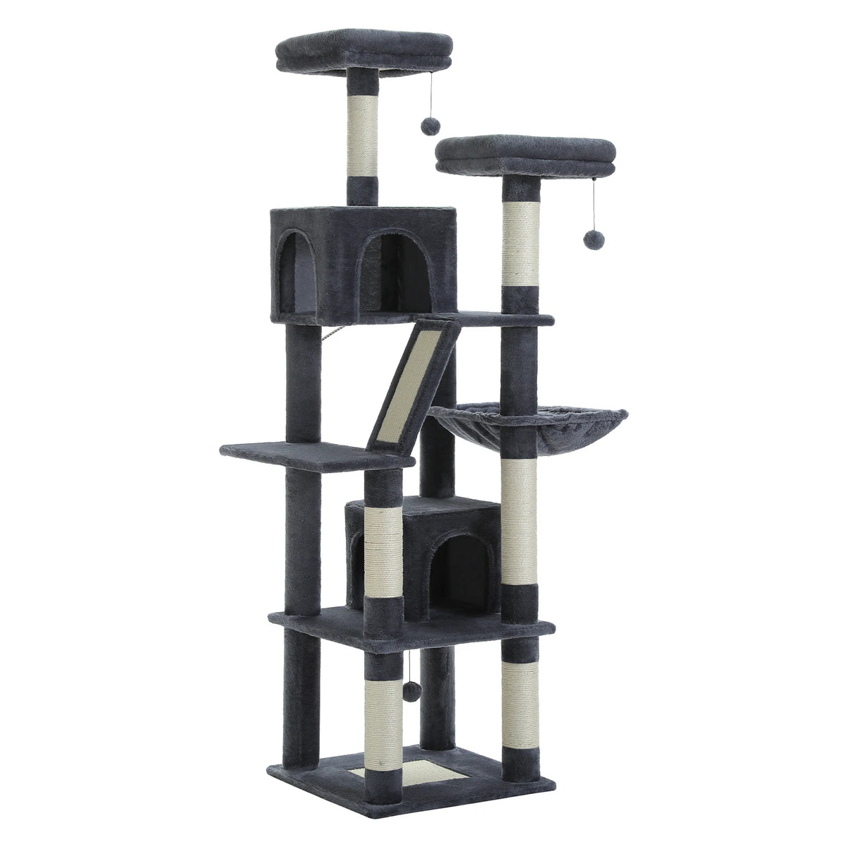 PAWZ Road Multi-Level Cat Tower With Scratching Posts And Perches