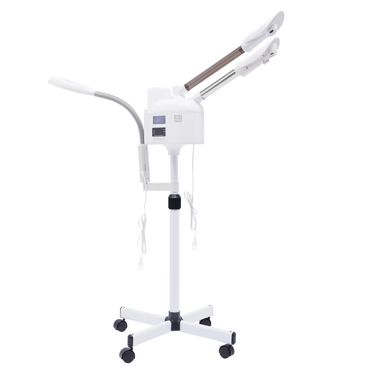 Bymaocar Facial Steamer With Hot Cold Nozzle And LED Lamp