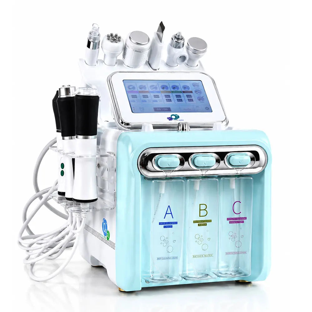 Amilibeauty 9 In 1 Hydra Oxygen Facial Skin Care Machine