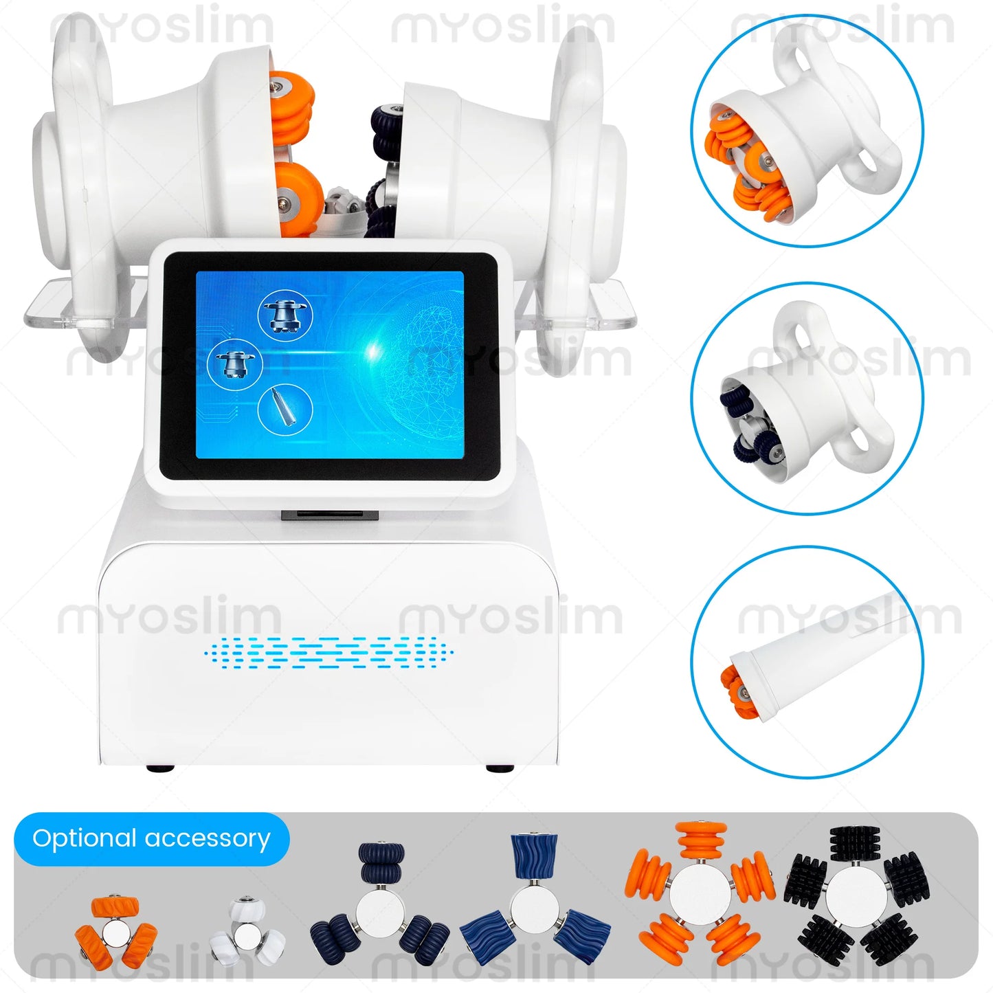 MYOSLIM 360 Rotation Body Contouring Roller Massager Skin Care Device