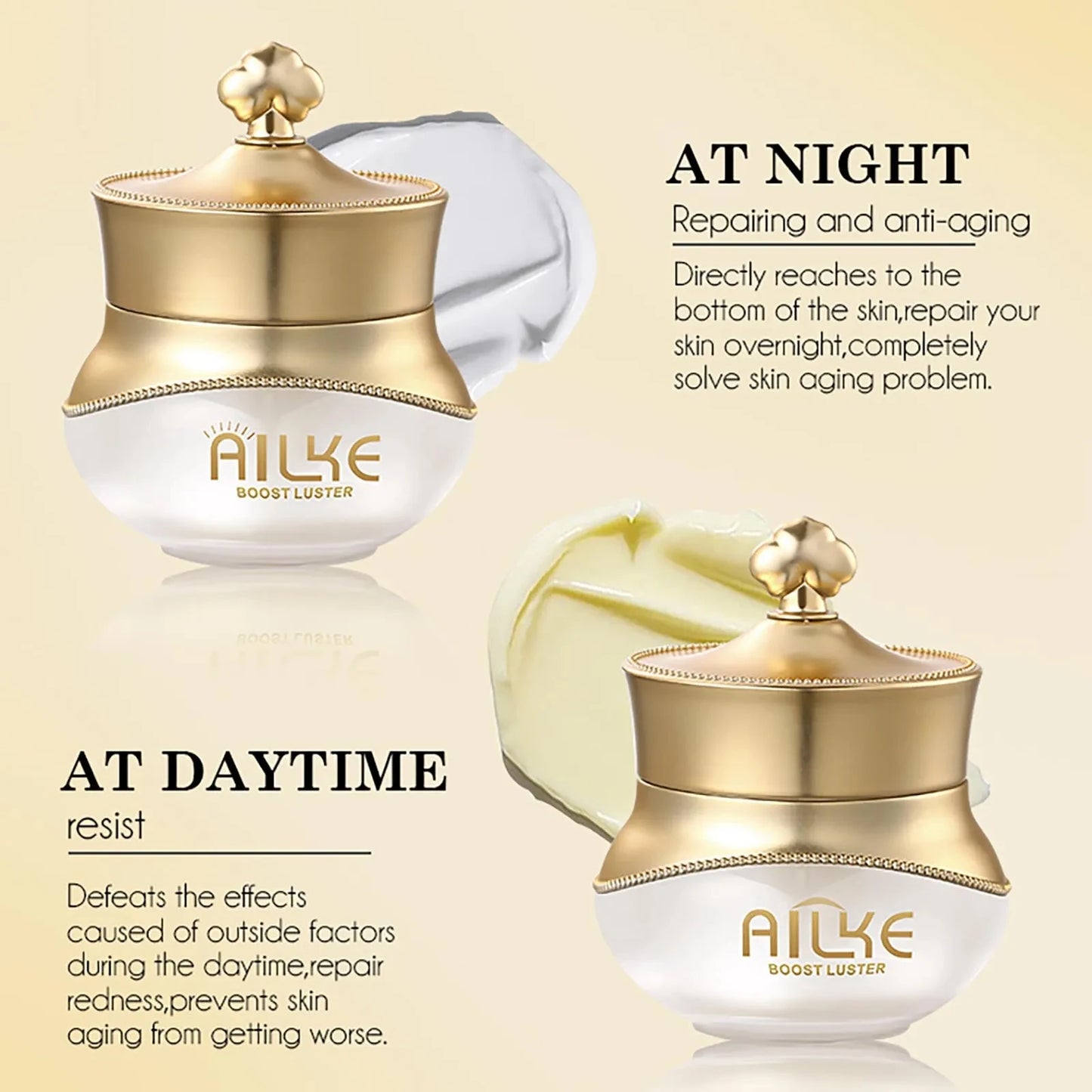 KYLIEFIT Whitening Anti Aging Cream Set With Collagen Hyaluronic Acid