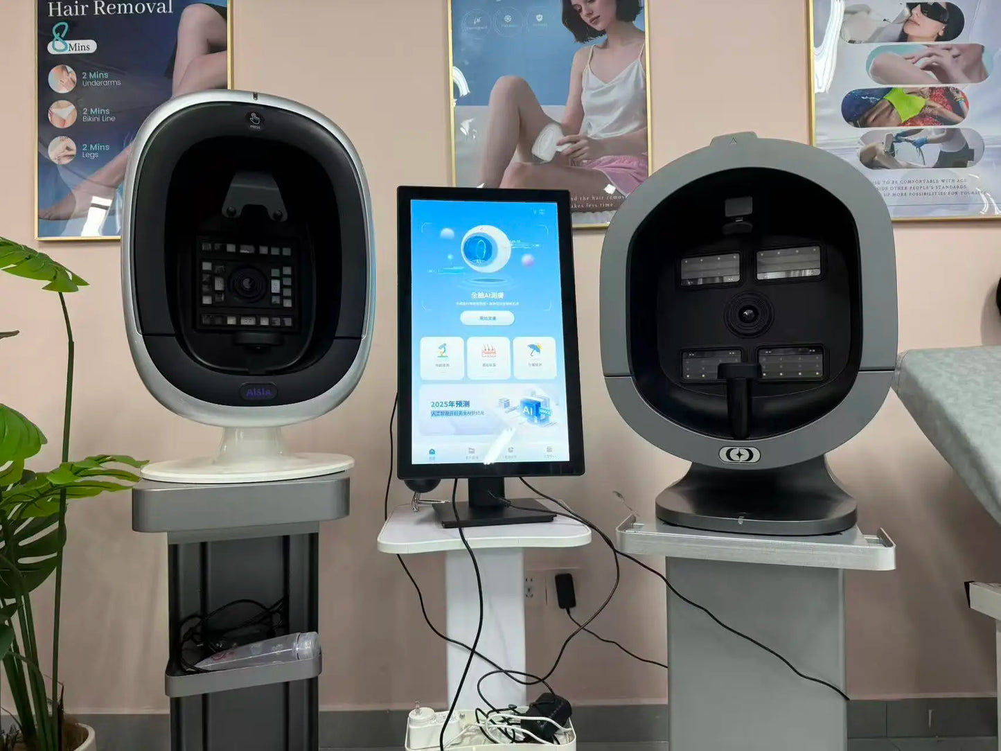 Emszero 3D AI Scalp Hair Analyzer Machine for Hair Salons