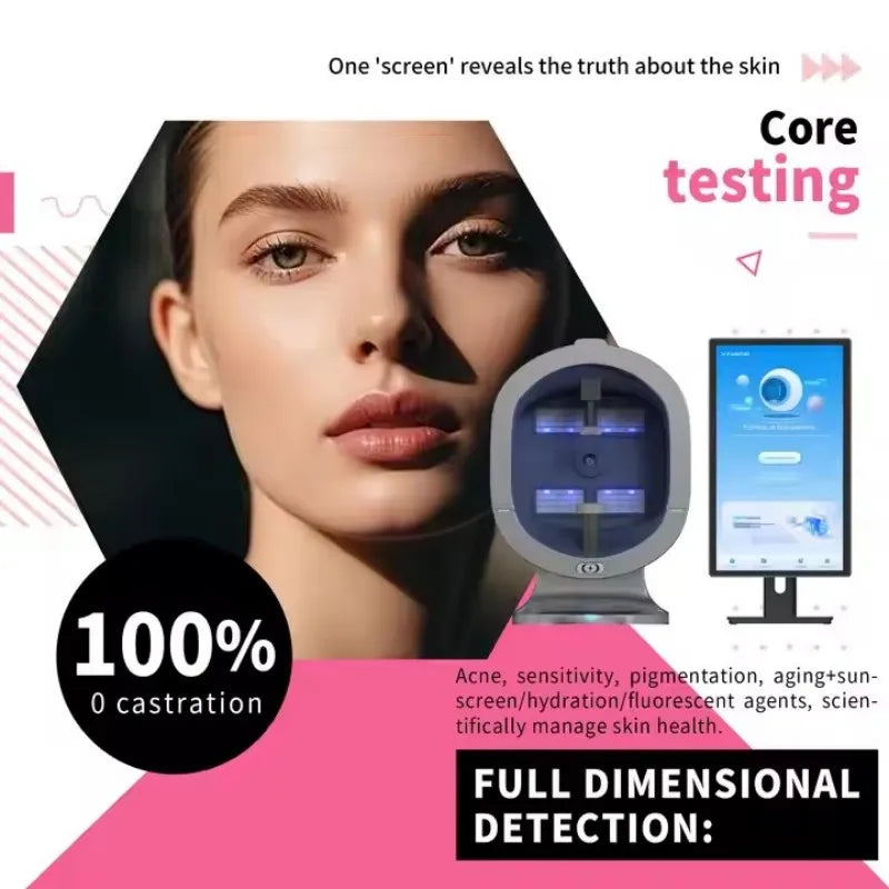 MYOSLIM AI 3D Facial Analyzer And Skin Diagnosis Scanner