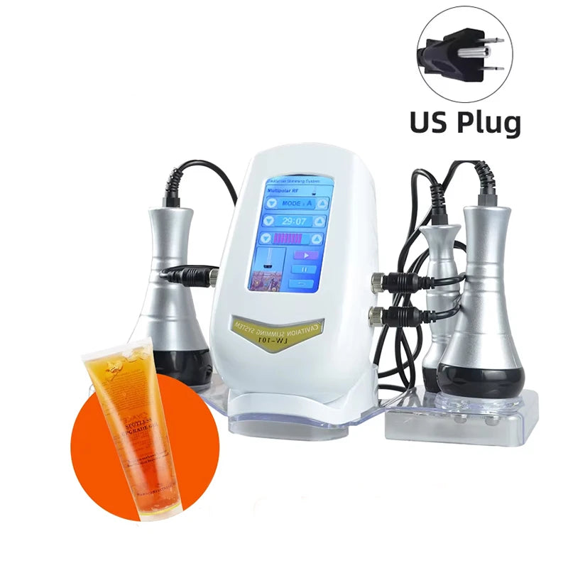 Moonic Beauty 40K 3In1 Cavitation Body Slimming Machine Facial Massager