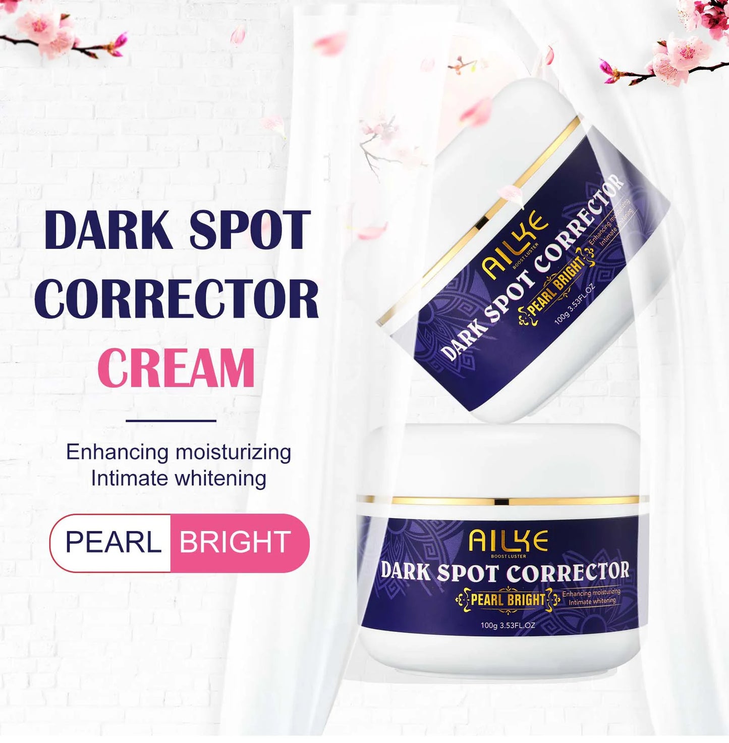 AILKE Double Glutathione Dark Spots Remover Cream for Face