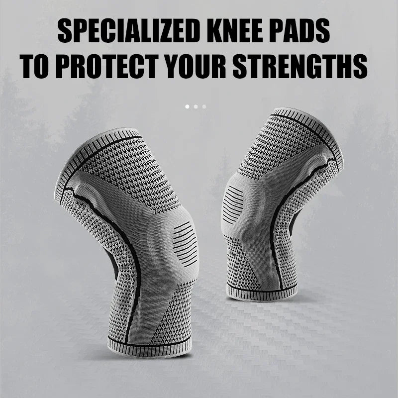 Knee Pads Knitted Breathable Cotton For Sports And Running