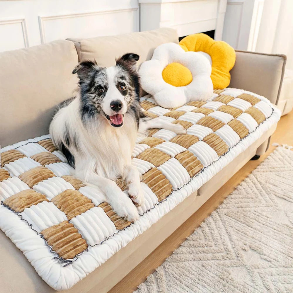 PETRAVEL Dog Bed Warm Mat Car Seat Cover Anti-Slip Cushion