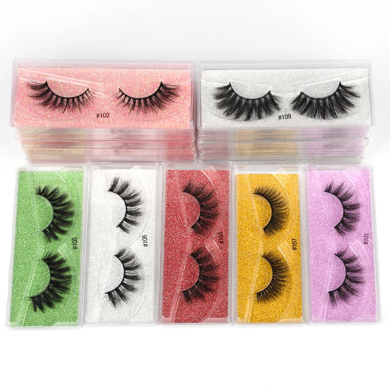 YSDO 3D Mink Strip Lashes Natural Soft False Eyelash Extensions