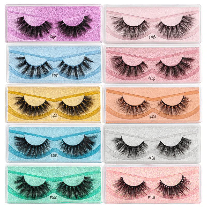 YSDO 3D Mink Strip Lashes Natural Soft False Eyelash Extensions