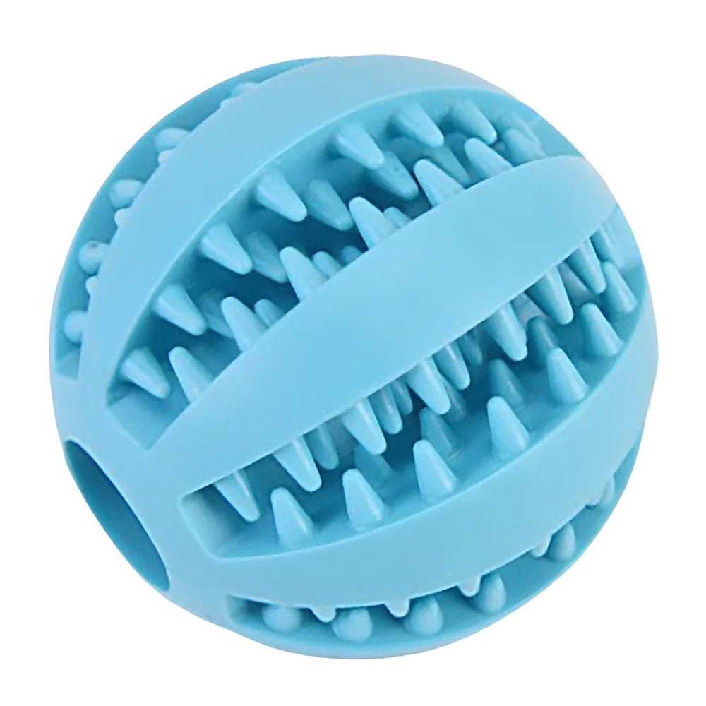 Rubber Dog Toy Balls Teething Puzzle Training Chew Toys