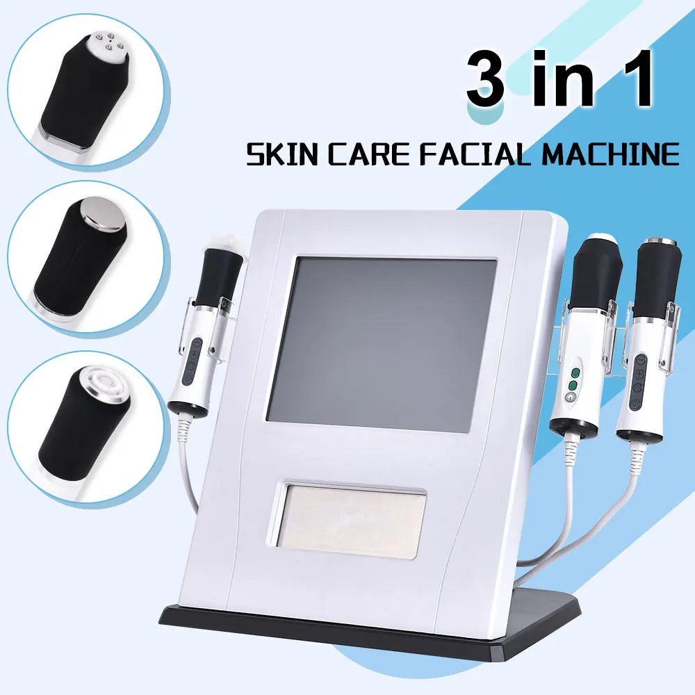 3 in 1 Oxygen Therapy Facial Machine Whitening Co2 Bubble Facial Machine Oxygen Jet Facial Machine
