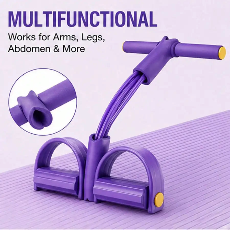 High Tension Resistance Bands With Comfortable Grip For Home Fitness