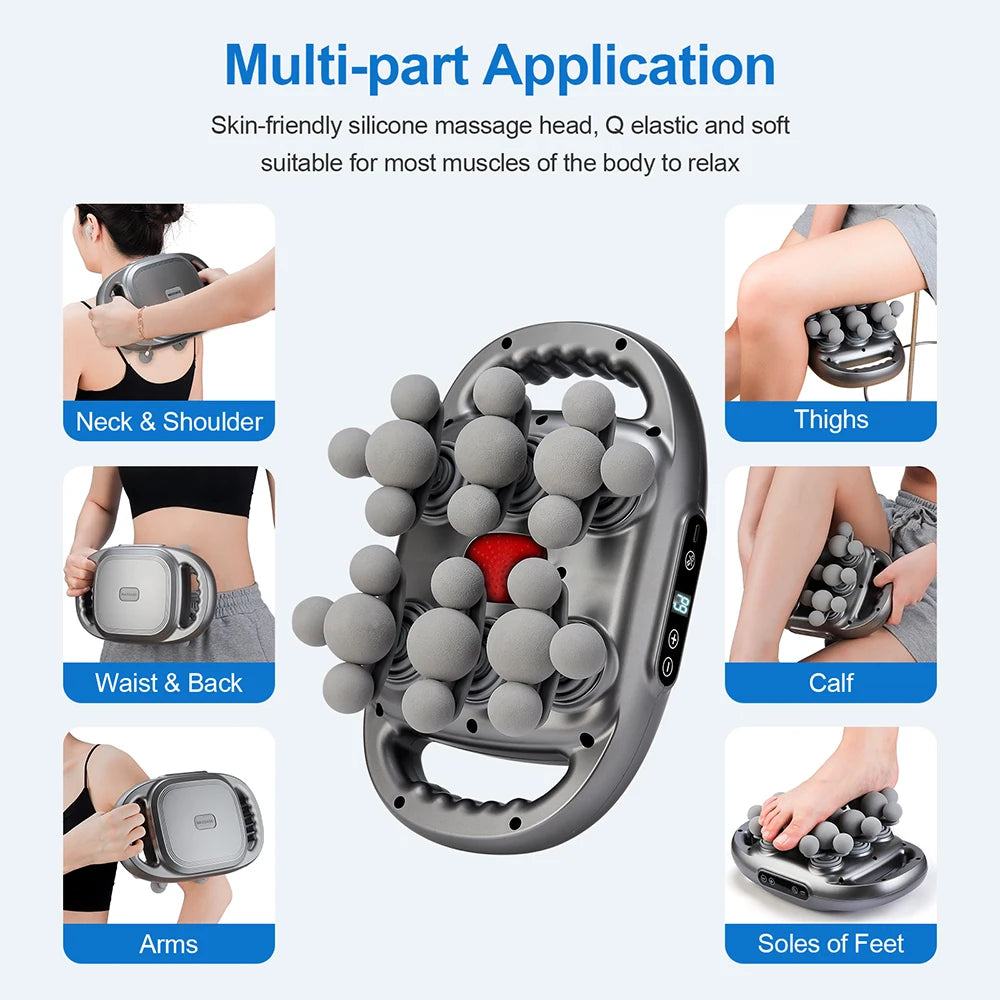 Foreverlily Fascia Massage Gun For Deep Tissue Body Relief