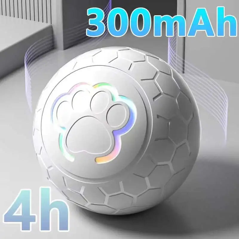 Interactive Electronic Dog Toy Ball USB Automatic Bouncing Rolling