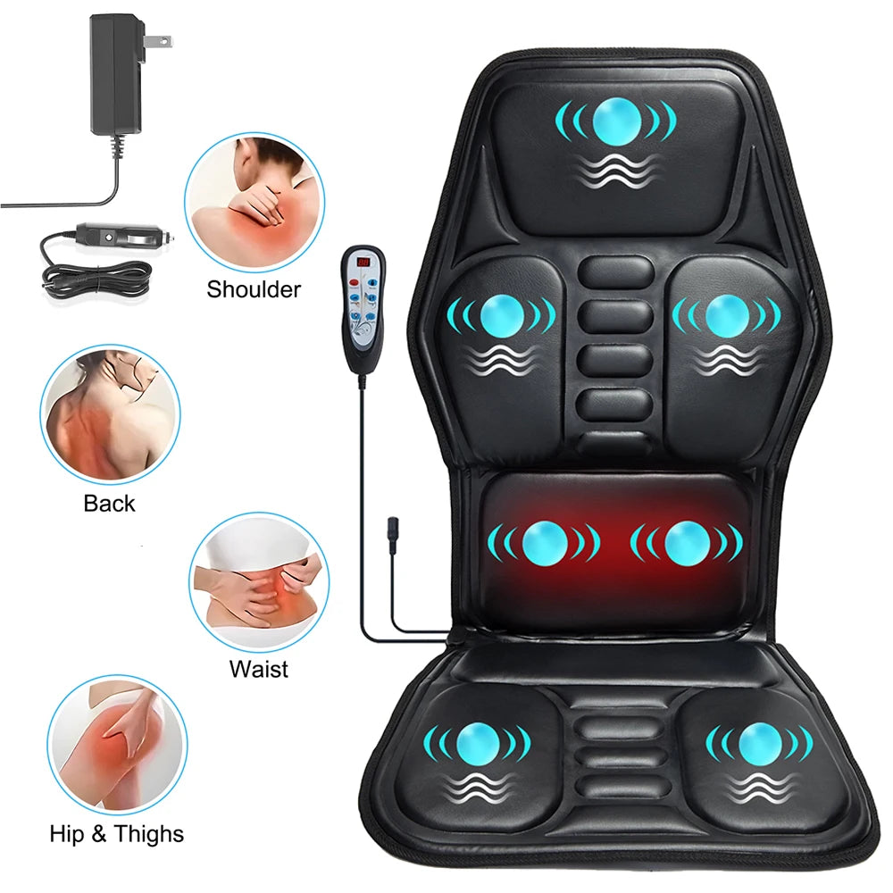 Homemassa Massage Chair Pad With Heat For Pain Relief Now